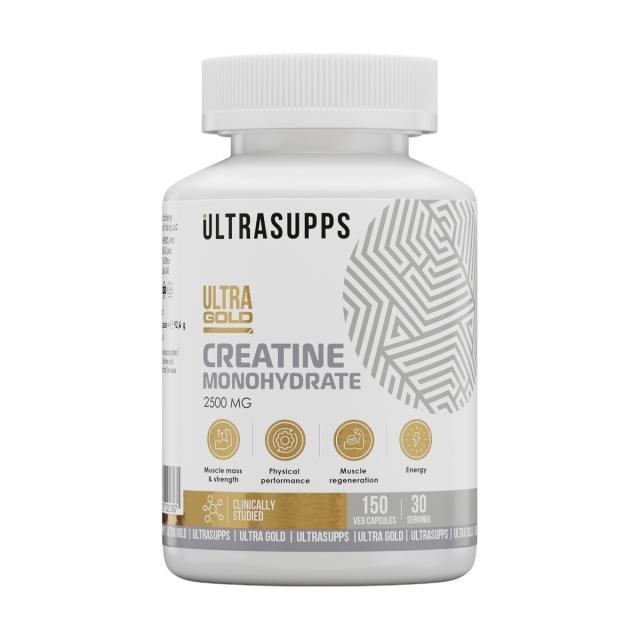 Изображение товара Ультрасаппс Ультра Голд Креатин моногидрат капсулы №150