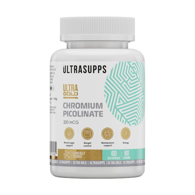 Изображение товара Добавка Хром пиколинат Ultra Gold Ultrasupps