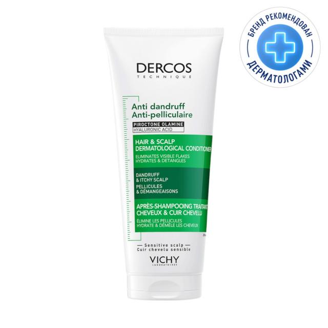 Изображение товара Кондиционер для волос Vichy Dercos Увлажняющий против перхоти 200мл