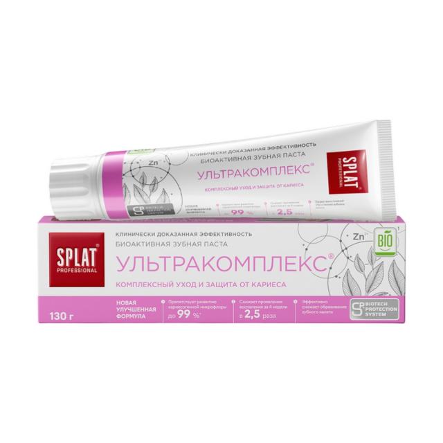 Изображение товара Сплат Профешнл зубная паста Ультракомплекс 130г Изображение товара Сплат Профешнл зубная паста Ультракомплекс 130г