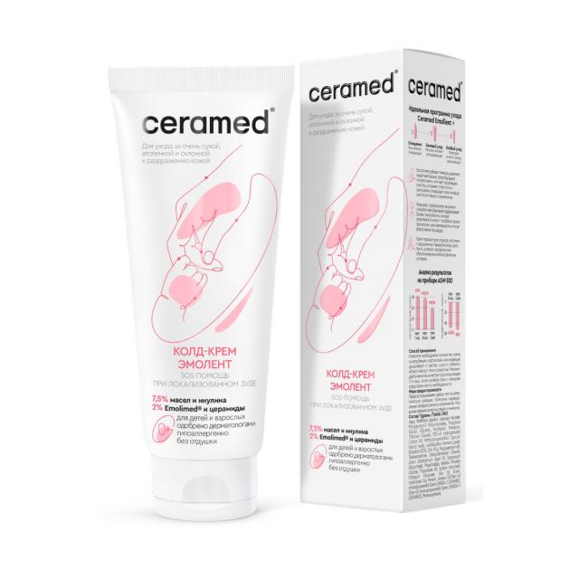 Изображение товара Крем CERAMED-КОЛД-КРЕМ эмолент CERAMED 75 мл с церамидами и инулином