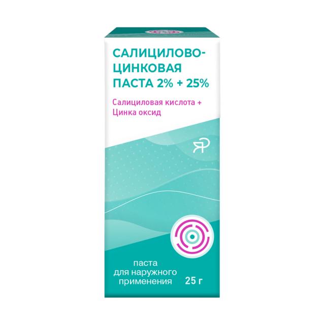 Изображение товара Салицилово-цинковая паста 25г Ярославская ФФ Изображение товара Салицилово-цинковая паста 25г Ярославская ФФ