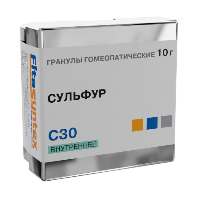 Изображение товара Сульфур С-30 гранулы 10г Ф Изображение товара Сульфур С-30 гранулы 10г Ф