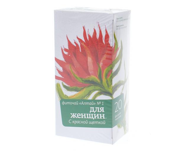 Сбор Алтай №1 д/женщин ф/п №30 красн щетка: цена и наличие в аптеках Бийска | Доктор +