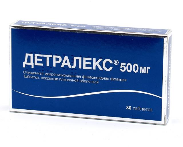 Детралекс таблетки 500мг №30 купить в Москве по цене от 960 рублей