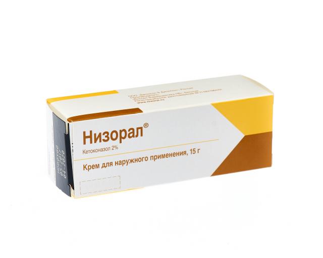 Низорал крем 20мг/г 15г купить в Луге по цене от 703 рублей