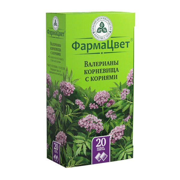 Изображение товара Валериана корневища с корнями КЛС 1, 5г No20 - натуральное седативное средство растительного происх