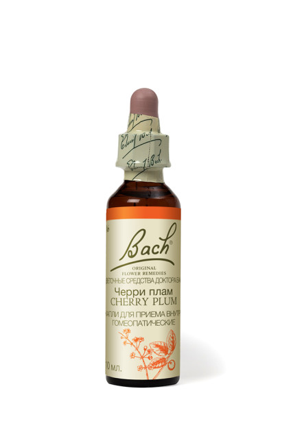 Изображение товара Цветы Баха Черри плам капли №6 10мл для контроля эмоций