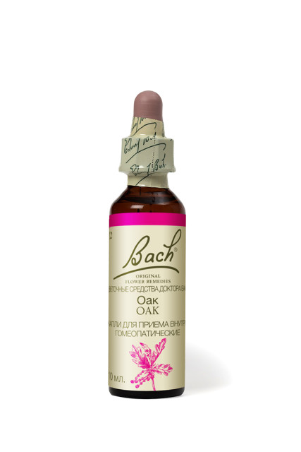 Изображение товара Цветы Баха Оак капли №22 10мл для силы и мужества натуральные гомеопатические капли