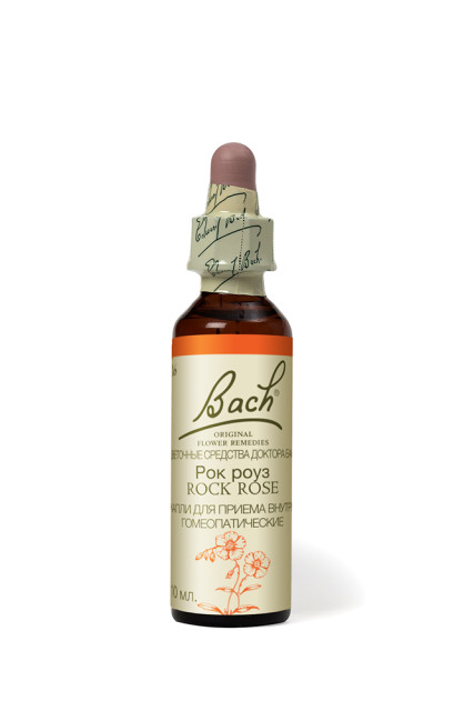Изображение товара Цветы Баха Рок Роуз капли №26 10мл для снятия паники