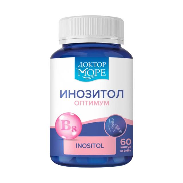 Изображение товара Доктор Море Инозитол Оптимум капсулы №60 Изображение товара Доктор Море Инозитол Оптимум капсулы №60
