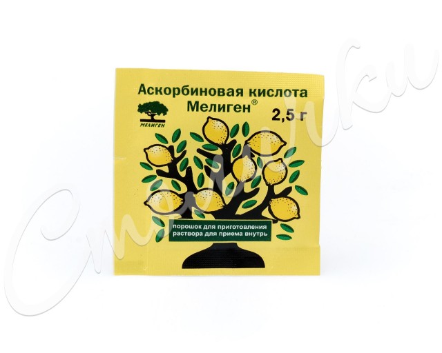 Изображение товара Аскорбиновая к-та порошок 2,5г БАД