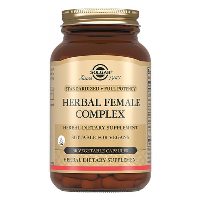 Изображение товара Солгар Травяной комплекс для женщин капсулы 750мг №50