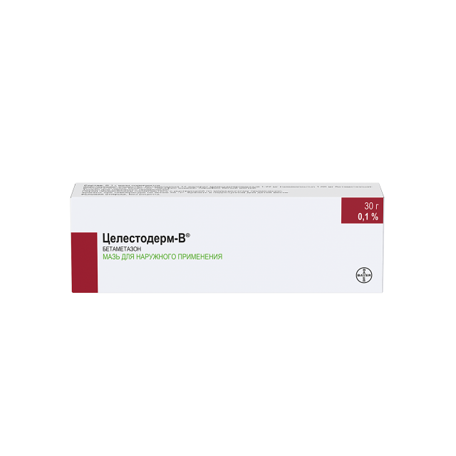Изображение товара Целестодерм-В мазь 0,1% 30г для наружного применения