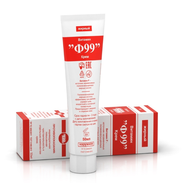 Изображение товара Витамин Ф99 крем жирный 50г