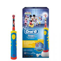 Орал Би зубная щетка электрическая Микки для детей D10.513 т.3757 купить в Москве по цене от 2750 рублей