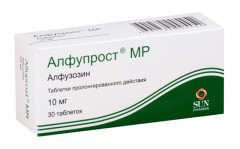 Алфупрост МР таблетки пролонгированные 10мг №30