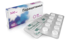 Парацетамол ФСТ таблетки 500мг №20