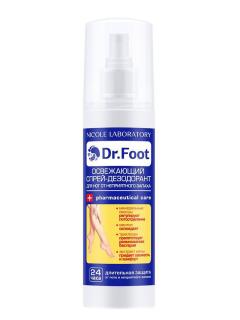 Др. Фут дезодорант-спрей для ног освежающий против неприятн.запаха 150мл