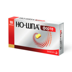 Но-шпа форте таблетки 80мг №10 купить в Москве по цене от 66.5 рублей