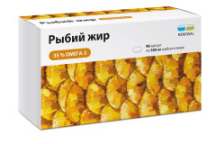 Рыбий жир Реневал Омега-3 капсулы №96 купить в Москве по цене от 326.4 рублей