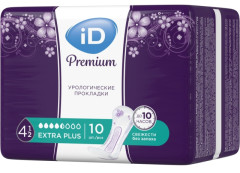 Прокладки урологические iD Light Premium Экстра Плюс №10