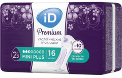 Прокладки урологические iD Light Premium Мини Плюс №16